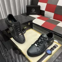 Cheap Philipp Plein PP Casual Shoes For Men #1367556 Replica Wholesale [$80.00 USD] [ITEM#1367556] on Replica Philipp Plein PP Casual Shoes
