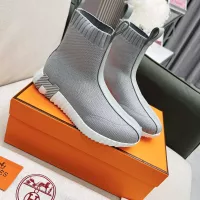 Cheap Hermes Boots For Men #1367590 Replica Wholesale [$102.00 USD] [ITEM#1367590] on Replica Hermes Boots