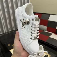 Cheap Philipp Plein PP Casual Shoes For Men #1367753 Replica Wholesale [$80.00 USD] [ITEM#1367753] on Replica Philipp Plein PP Casual Shoes