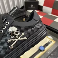Cheap Philipp Plein PP Casual Shoes For Men #1367754 Replica Wholesale [$80.00 USD] [ITEM#1367754] on Replica Philipp Plein PP Casual Shoes