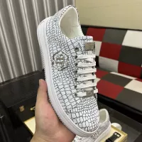 Cheap Philipp Plein PP Casual Shoes For Men #1367755 Replica Wholesale [$80.00 USD] [ITEM#1367755] on Replica Philipp Plein PP Casual Shoes