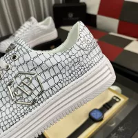 Cheap Philipp Plein PP Casual Shoes For Men #1367755 Replica Wholesale [$80.00 USD] [ITEM#1367755] on Replica Philipp Plein PP Casual Shoes