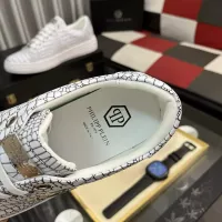 Cheap Philipp Plein PP Casual Shoes For Men #1367755 Replica Wholesale [$80.00 USD] [ITEM#1367755] on Replica Philipp Plein PP Casual Shoes