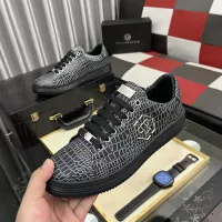 Cheap Philipp Plein PP Casual Shoes For Men #1367756 Replica Wholesale [$80.00 USD] [ITEM#1367756] on Replica Philipp Plein PP Casual Shoes