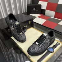 Cheap Philipp Plein PP Casual Shoes For Men #1367756 Replica Wholesale [$80.00 USD] [ITEM#1367756] on Replica Philipp Plein PP Casual Shoes
