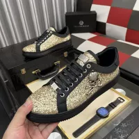Cheap Philipp Plein PP Casual Shoes For Men #1367758 Replica Wholesale [$80.00 USD] [ITEM#1367758] on Replica Philipp Plein PP Casual Shoes