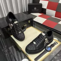 Cheap Philipp Plein PP Casual Shoes For Men #1367761 Replica Wholesale [$80.00 USD] [ITEM#1367761] on Replica Philipp Plein PP Casual Shoes