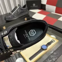 Cheap Philipp Plein PP Casual Shoes For Men #1367761 Replica Wholesale [$80.00 USD] [ITEM#1367761] on Replica Philipp Plein PP Casual Shoes