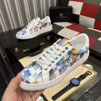 Cheap Philipp Plein PP Casual Shoes For Men #1367762 Replica Wholesale [$80.00 USD] [ITEM#1367762] on Replica Philipp Plein PP Casual Shoes