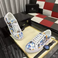 Cheap Philipp Plein PP Casual Shoes For Men #1367762 Replica Wholesale [$80.00 USD] [ITEM#1367762] on Replica Philipp Plein PP Casual Shoes