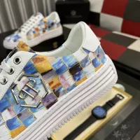 Cheap Philipp Plein PP Casual Shoes For Men #1367762 Replica Wholesale [$80.00 USD] [ITEM#1367762] on Replica Philipp Plein PP Casual Shoes