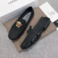 Cheap Versace Leather Shoes For Men #1367778 Replica Wholesale [$85.00 USD] [ITEM#1367778] on Replica Versace Leather Shoes
