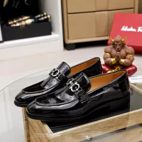 Cheap Salvatore Ferragamo Leather Shoes For Men #1367846 Replica Wholesale [$85.00 USD] [ITEM#1367846] on Replica Salvatore Ferragamo Leather Shoes