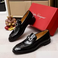 Cheap Salvatore Ferragamo Leather Shoes For Men #1367846 Replica Wholesale [$85.00 USD] [ITEM#1367846] on Replica Salvatore Ferragamo Leather Shoes