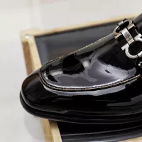 Cheap Salvatore Ferragamo Leather Shoes For Men #1367846 Replica Wholesale [$85.00 USD] [ITEM#1367846] on Replica Salvatore Ferragamo Leather Shoes