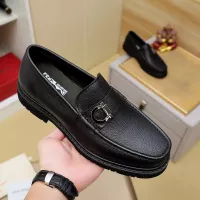 Cheap Salvatore Ferragamo Leather Shoes For Men #1367847 Replica Wholesale [$96.00 USD] [ITEM#1367847] on Replica Salvatore Ferragamo Leather Shoes