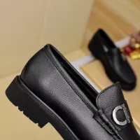 Cheap Salvatore Ferragamo Leather Shoes For Men #1367847 Replica Wholesale [$96.00 USD] [ITEM#1367847] on Replica Salvatore Ferragamo Leather Shoes