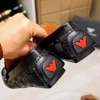 Cheap Armani Leather Shoes For Men #1367851 Replica Wholesale [$72.00 USD] [ITEM#1367851] on Replica Armani Leather Shoes