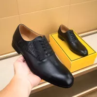 Cheap Fendi Leather Shoes For Men #1367906 Replica Wholesale [$88.00 USD] [ITEM#1367906] on Replica Fendi Leather Shoes