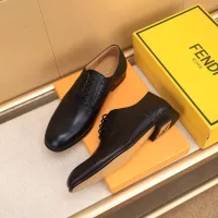 Cheap Fendi Leather Shoes For Men #1367906 Replica Wholesale [$88.00 USD] [ITEM#1367906] on Replica Fendi Leather Shoes