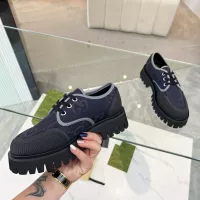 Cheap Gucci Oxfords Shoes For Women #1367920 Replica Wholesale [$88.00 USD] [ITEM#1367920] on Replica Gucci Oxfords Shoes