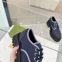 Cheap Gucci Oxfords Shoes For Women #1367920 Replica Wholesale [$88.00 USD] [ITEM#1367920] on Replica Gucci Oxfords Shoes