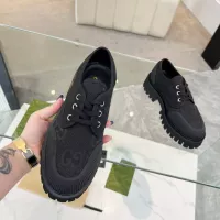 Cheap Gucci Oxfords Shoes For Women #1367922 Replica Wholesale [$88.00 USD] [ITEM#1367922] on Replica Gucci Oxfords Shoes