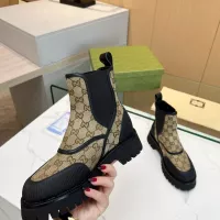 Cheap Gucci Boots For Women #1367934 Replica Wholesale [$98.00 USD] [ITEM#1367934] on Replica Gucci Boots
