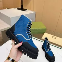 Cheap Gucci Boots For Men #1367941 Replica Wholesale [$98.00 USD] [ITEM#1367941] on Replica Gucci Boots