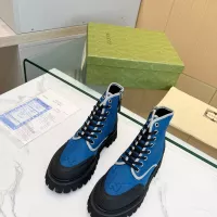 Cheap Gucci Boots For Men #1367941 Replica Wholesale [$98.00 USD] [ITEM#1367941] on Replica Gucci Boots