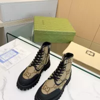 Cheap Gucci Boots For Men #1367943 Replica Wholesale [$98.00 USD] [ITEM#1367943] on Replica Gucci Boots