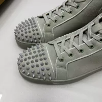 Cheap Christian Louboutin High Top Shoes For Women #1368090 Replica Wholesale [$96.00 USD] [ITEM#1368090] on Replica Christian Louboutin High Top Shoes