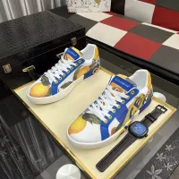 Cheap Dolce &amp; Gabbana D&amp;G Casual Shoes For Men #1368196 Replica Wholesale [$88.00 USD] [ITEM#1368196] on Replica Dolce &amp; Gabbana D&amp;G Casual Shoes