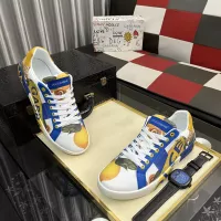 Cheap Dolce &amp; Gabbana D&amp;G Casual Shoes For Men #1368196 Replica Wholesale [$88.00 USD] [ITEM#1368196] on Replica Dolce &amp; Gabbana D&amp;G Casual Shoes
