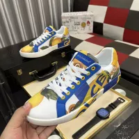 Cheap Dolce &amp; Gabbana D&amp;G Casual Shoes For Men #1368196 Replica Wholesale [$88.00 USD] [ITEM#1368196] on Replica Dolce &amp; Gabbana D&amp;G Casual Shoes