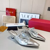 Cheap Valentino Slippers For Women #1368312 Replica Wholesale [$96.00 USD] [ITEM#1368312] on Replica Valentino Slippers