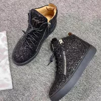 Cheap Giuseppe Zanotti High Tops Shoes For Women #1368337 Replica Wholesale [$98.00 USD] [ITEM#1368337] on Replica Giuseppe Zanotti High Tops Shoes