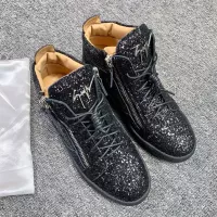 Cheap Giuseppe Zanotti High Tops Shoes For Women #1368337 Replica Wholesale [$98.00 USD] [ITEM#1368337] on Replica Giuseppe Zanotti High Tops Shoes