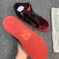 Cheap Giuseppe Zanotti High Tops Shoes For Men #1368338 Replica Wholesale [$98.00 USD] [ITEM#1368338] on Replica Giuseppe Zanotti High Tops Shoes