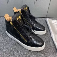 Cheap Giuseppe Zanotti High Tops Shoes For Women #1368343 Replica Wholesale [$102.00 USD] [ITEM#1368343] on Replica Giuseppe Zanotti High Tops Shoes