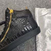 Cheap Giuseppe Zanotti High Tops Shoes For Men #1368344 Replica Wholesale [$102.00 USD] [ITEM#1368344] on Replica Giuseppe Zanotti High Tops Shoes