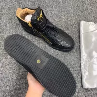 Cheap Giuseppe Zanotti High Tops Shoes For Men #1368344 Replica Wholesale [$102.00 USD] [ITEM#1368344] on Replica Giuseppe Zanotti High Tops Shoes