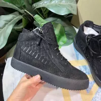 Cheap Giuseppe Zanotti High Tops Shoes For Men #1368346 Replica Wholesale [$102.00 USD] [ITEM#1368346] on Replica Giuseppe Zanotti High Tops Shoes