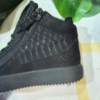 Cheap Giuseppe Zanotti High Tops Shoes For Men #1368346 Replica Wholesale [$102.00 USD] [ITEM#1368346] on Replica Giuseppe Zanotti High Tops Shoes