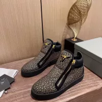 Cheap Giuseppe Zanotti High Tops Shoes For Men #1368348 Replica Wholesale [$105.00 USD] [ITEM#1368348] on Replica Giuseppe Zanotti High Tops Shoes