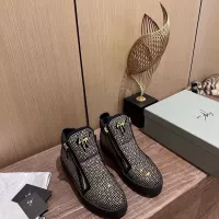 Cheap Giuseppe Zanotti High Tops Shoes For Women #1368349 Replica Wholesale [$105.00 USD] [ITEM#1368349] on Replica Giuseppe Zanotti High Tops Shoes