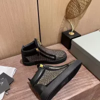 Cheap Giuseppe Zanotti High Tops Shoes For Women #1368349 Replica Wholesale [$105.00 USD] [ITEM#1368349] on Replica Giuseppe Zanotti High Tops Shoes