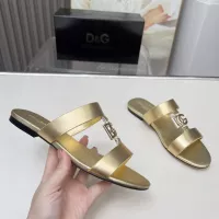 Cheap Dolce &amp; Gabbana D&amp;G Slippers For Women #1368517 Replica Wholesale [$85.00 USD] [ITEM#1368517] on Replica Dolce &amp; Gabbana D&amp;G Slippers