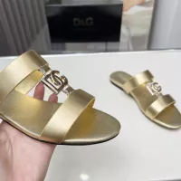 Cheap Dolce &amp; Gabbana D&amp;G Slippers For Women #1368517 Replica Wholesale [$85.00 USD] [ITEM#1368517] on Replica Dolce &amp; Gabbana D&amp;G Slippers