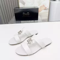 Cheap Dolce &amp; Gabbana D&amp;G Slippers For Women #1368518 Replica Wholesale [$85.00 USD] [ITEM#1368518] on Replica Dolce &amp; Gabbana D&amp;G Slippers